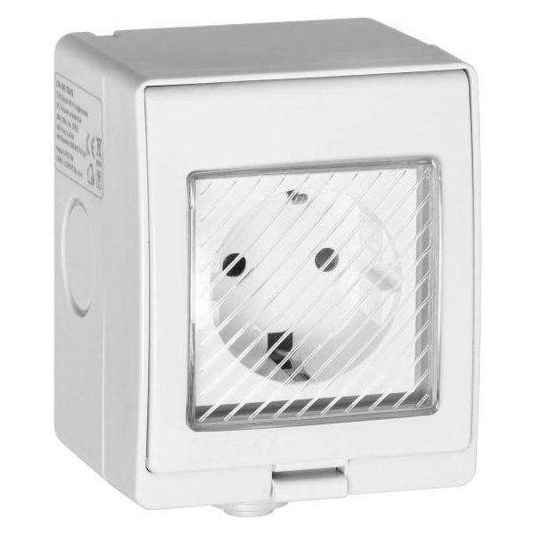 Orno Tuya Aufputzsteckdose IP55 Smart Wi-Fi (46643929)