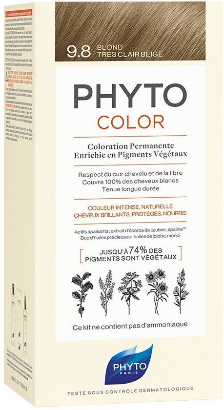 Phyto Phytocolor Permanente Coloration 9.8 Sehr helles Beigeblond