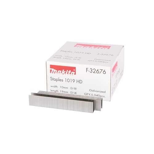 Makita F-32676 nietjes 10 mm x 19 mm, 5040 stuks, meerkleurig