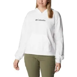 COLUMBIA Columbia Logo III French Terry Hoodie, Größe L in Weiß Weiß