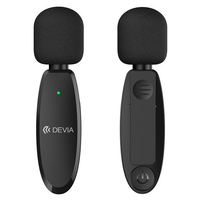 Devia Mikrofon für Smartphone Lite 1 USB-C 2-in-1 schwarz (77249405)