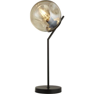 SEARCHLIGHT Tischleuchte "Punch-Tischleuchte - Schwarzes Metall", schwarz, H: 48cm, 1 Stk., Leuchten, Tischleuchte