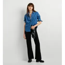 Pepe Jeans für Damen. PL3051492 Hemd Lane Classic blau (M), Lässig, Baumwolle, Langarm
