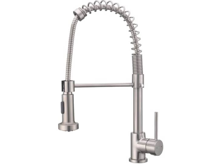 Essebagno Plimo mitigeur évier à douchette mobile façon inox