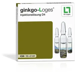 ginkgo-Loges D 4 10X2 ml
