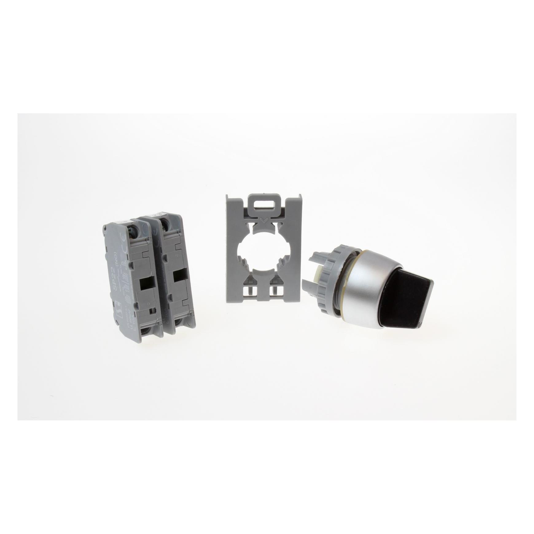 Spamel Spam mail 3 Fachtaste 22 mm schwarz 2Z ohne Automatik (SP22-P3.CZ-20) (SP22-P3.CZ-20.)