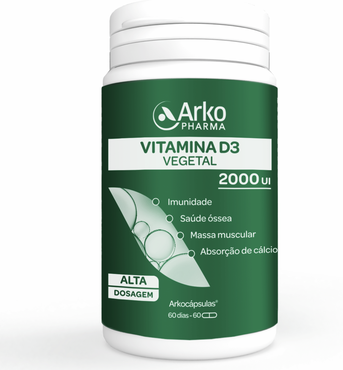 Arkocápsulas Vitamina D3 Vegetal