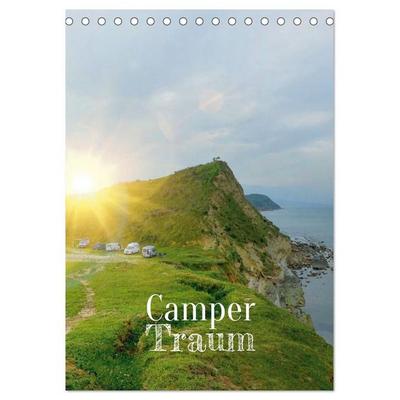Camper Traum (Tischkalender 2027 DIN A5 hoch), CALVENDO Monatskalender