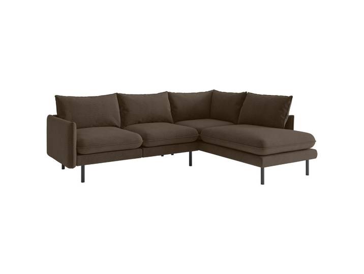 Ecksofa Samos Braun S: 267x204 cm