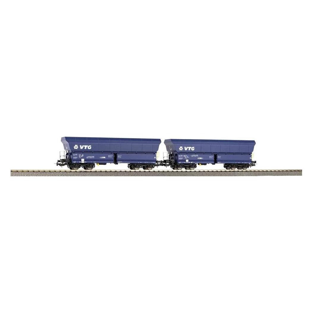 Piko D-VTG Doppelset Falns an die SBB vermietet 603-1 und 804-5 blau gealtert Ep. VI (Spur H0) (58282)