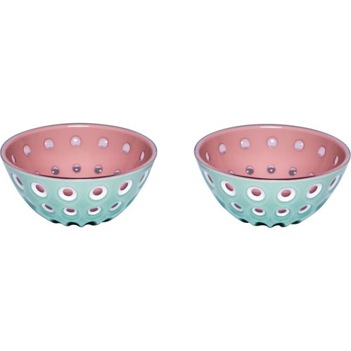 Guzzini Le Murrine Set 2 Schalen 12 cm Matcha green/white/mauve