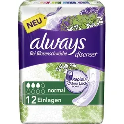 always discreet Inkontinenz Binden normal 12 St Binden