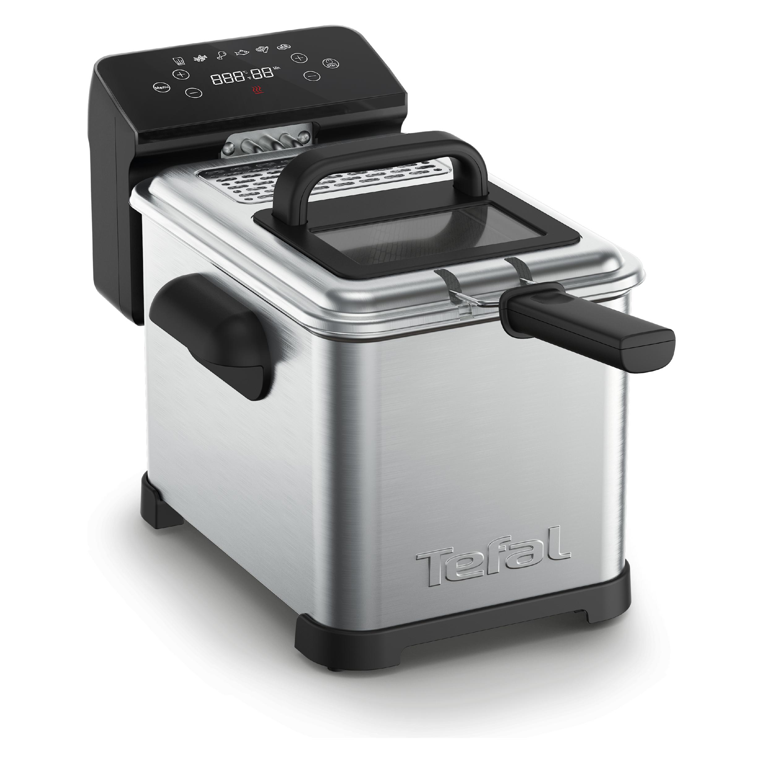 Tefal Family Pro Digital 1.3 kg (FR507D), Edelstahl (4 l) (FR507DCH)