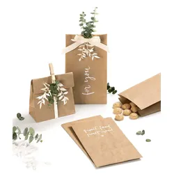 folia Faltenbeutel S natur, 10,0 x 17,5 cm, braun