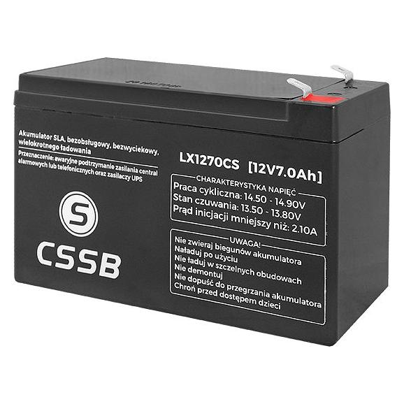 LTC Gel Battery 12V 7.0Ah (LX1270CS)