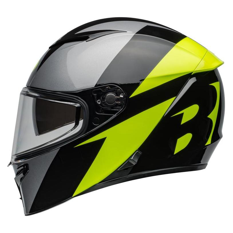 Bell Lithium Ece6 Shear Metallic Grey/Retina Helm (59 - 64 cm) (60844113)