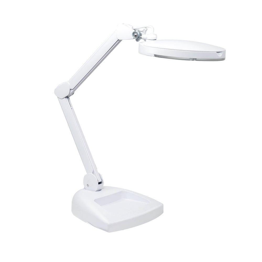Highlight Loupe Tafellamp met vergrootglas wit