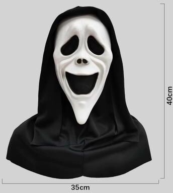 Inspired Finds Scary Red Tongue Scream Mask Full Head Latex Halloween Costume d