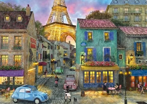 Schmidt Spiele In den Straßen von Paris (1000 Teile)