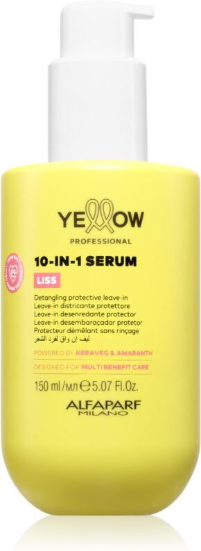 Yellow Professional Liss 10-IN-1 Serum sérum sans rinçage pour des cheveux faciles à démêler 150 ml