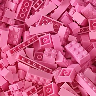 Uplift Treasures 120 240PCS Colorful City Building Blocks Set pink 125g 120pcs