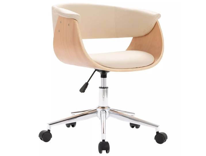 VidaXL - Bürostuhl kunstler, One Size, Offwhite