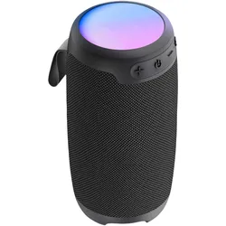Akashi LED (10 h), Bluetooth Lautsprecher, Schwarz