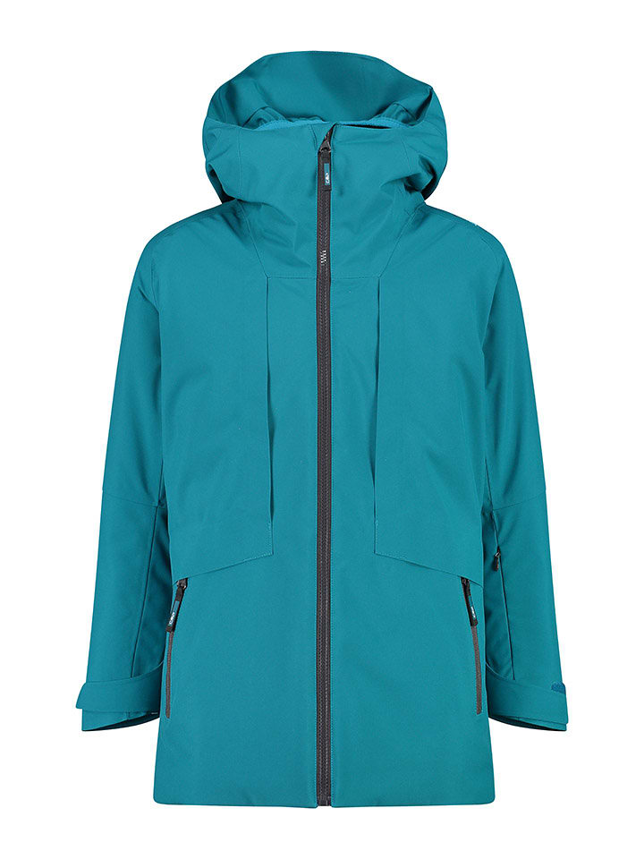 cmp Ski-/ Snowboardjacke in Türkis - 104