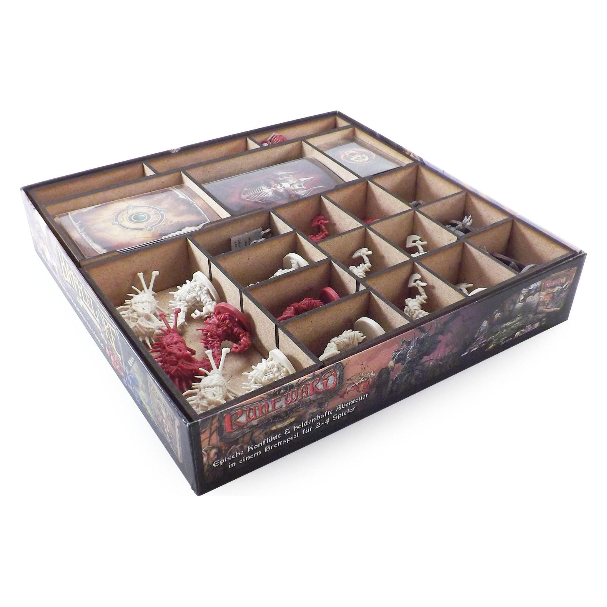 Feldherr DESC-BILE - Brettspiel Organizer für Descent: Reise ins Dunkel 2. Edition - Nebel von Bileha (Schaumstoff) (DESC-BILE)