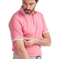 Ping Golf Herren Pique Polo Gideon pink