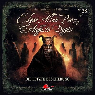 Die geheimnisvollen Fälle von Edgar Allan Poe und Auguste Dupin - Die letzte Bescherung,1 Audio-CD - , CD, 9783962826048