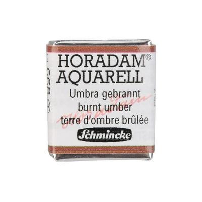 Schmincke Horadam Aquarell 1/2 Näpfchen, Umbra gebrannt