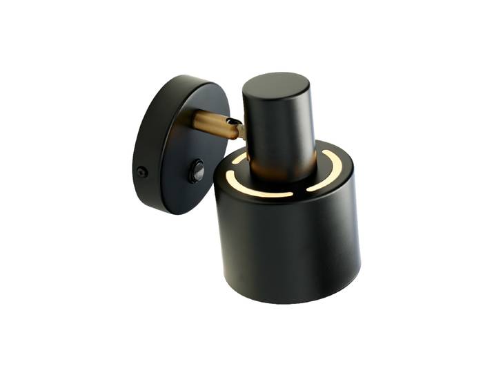 Design Wandlampe Vogue Schwarz Halo Design
