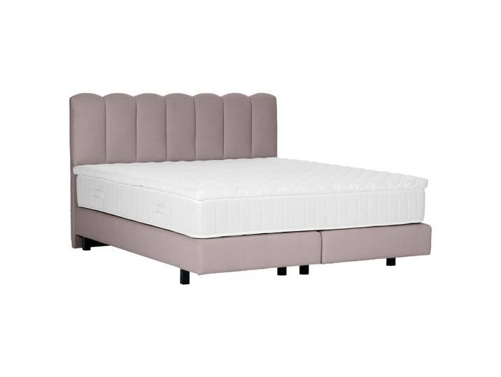 Esposa Boxspringbett, Hellbraun, Metall, H3, Höhe ca. 24 cm, 180x200 cm, Schlafzimmer, Betten, Doppelbetten