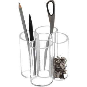 Maul Stiftehalter 1955105, Acryl, 1 Fach, transparent