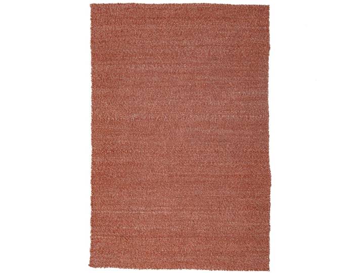Tapis aspect laine terracotta 200x290cm