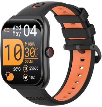 Uplifted Goods AMOLED Smartwatch With Bluetooth Calling And Health Tracking black