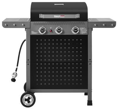 Royal Gourmet 3-Burner Gas Grill with Pegboard, Foldable Side Shelves with Hooks, Ideal for Backyard, Outdoor cooking