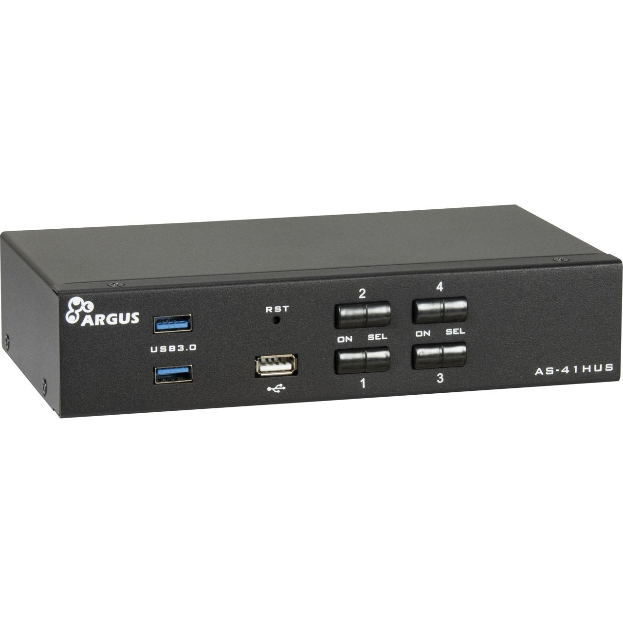 Inter-Tech IPC KVM Switch AS-41HUS HDMI, 4K@60Hz