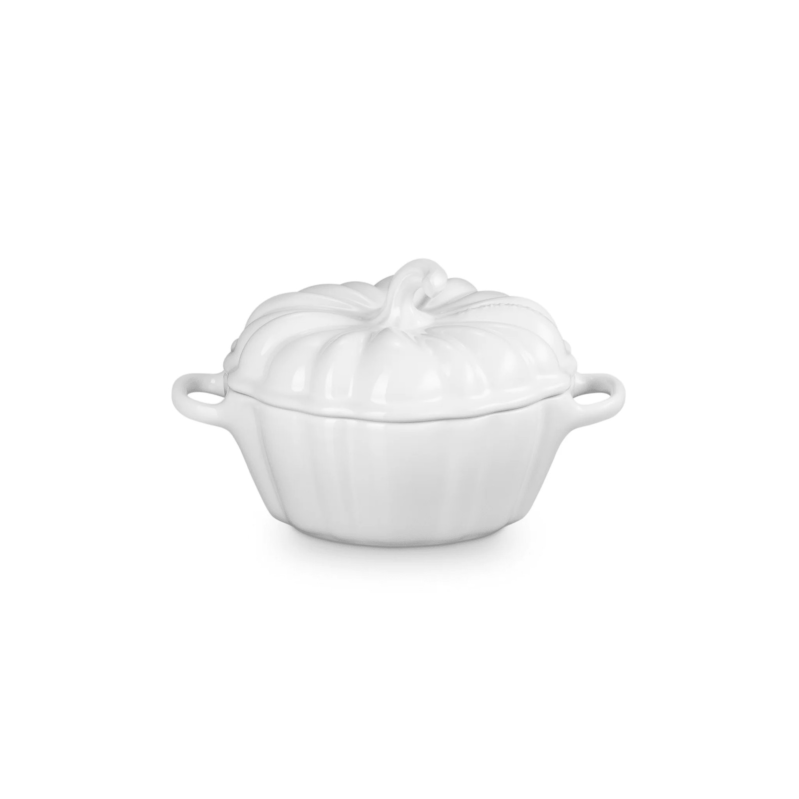 Le Creuset Mini-braadpan Stoofpan Pompoen Wit 0,35 l