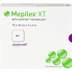 Mepilex Xt Schaumverband 10 x 10cm 5 ST
