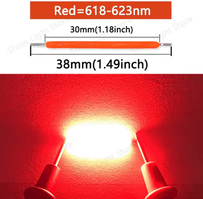 Inspire Picks LumiString 3V COB LED Filament 38mm For DIY & Decorative Lighting (101200pcs) red dc2.8 3.0v 900pcs