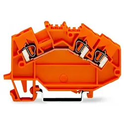 WAGO GmbH &amp; Co. KG 3-Leiter-Durchgangsklemme 780-654