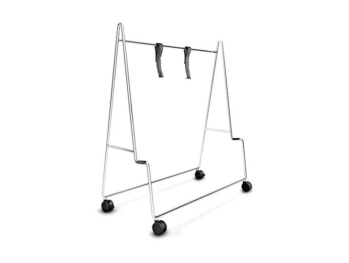 Eva Solo Carry TV-Ständer mit Rollen Brushed steel