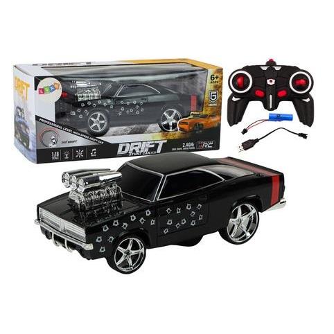 Lean Toys Auto R/C 1:18 Drift 360 Lichtsound schwarz (49677297)