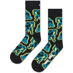 Happy Socks Marvel Black Panther Sock Schwarz Baumwolle Gr 36/40