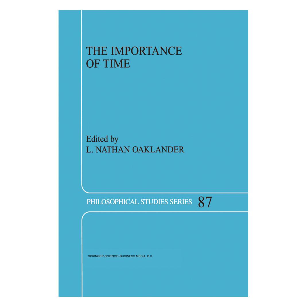 Springer The Importance of Time (Englisch, Softcover) (55372611)