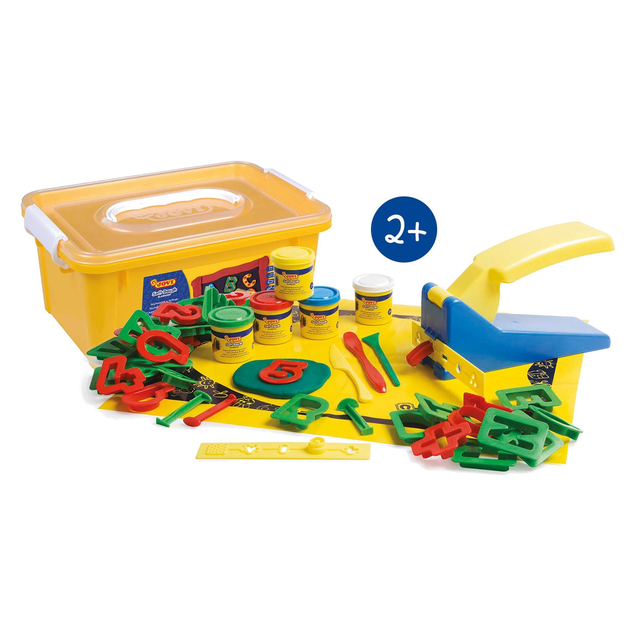 Jovi Knetmasse Soft Dough Blandiver Meine ersten Buchstaben und Zahlen (46625614)