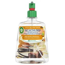 Air Wick Active Fresh Nachfüller Vanille Sheabutter 228 ml aerosolfreier Nachfüller für Active Fresh Duftspender