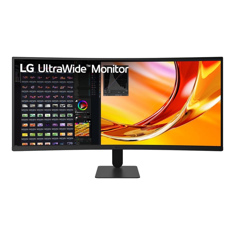 LG UltraWide 34U601B-B WQHD VA Monitor - 34 Inch - 1800R Curved - 120 Hz